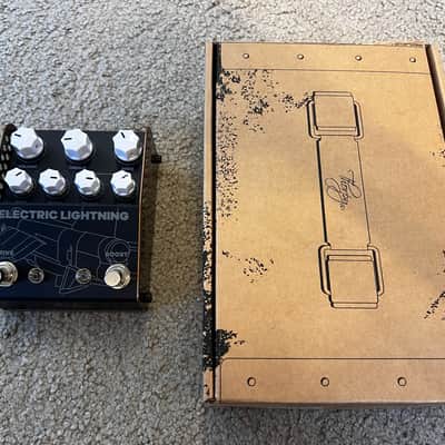 ThorpyFX Electric Lightning Chris Buck Signature Overdrive 2024 - Present - Black / Brown image 7