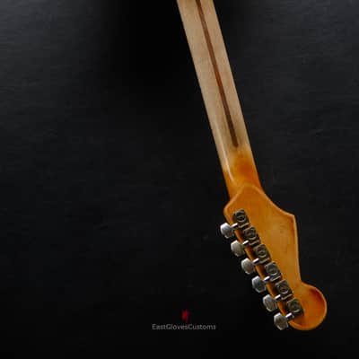 Fender Stratocaster HSS Galaxy Blue Aged Relic by East Gloves Customs (RARE) image 17