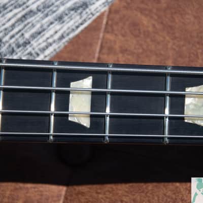 1997 Gibson Les Paul Standard Bass - Cherry Sunburst - Ebony FB - Pro Set Up w Perfect Frets/Action/Intonation - Demo Video! image 11