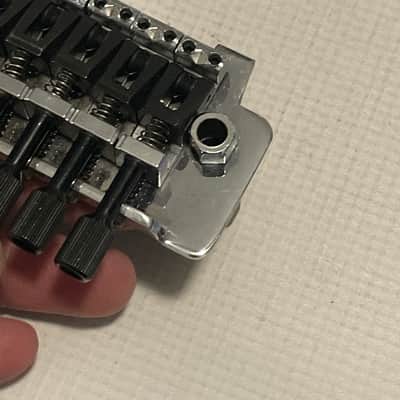 1980's Korean Ibanez RG250 Series Guitar Powerocker DX Power Rocker Black Factory Tremolo Bridge Set image 13