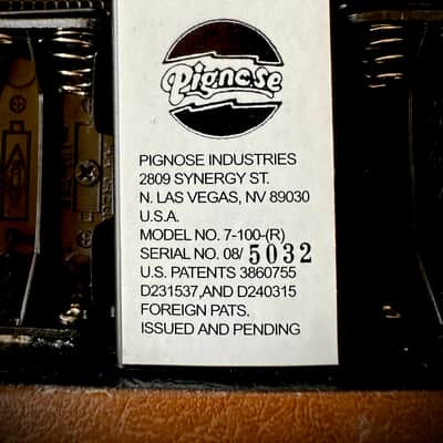 Pignose 7-100 Legendary Portable Amp 2010s - Brown image 4
