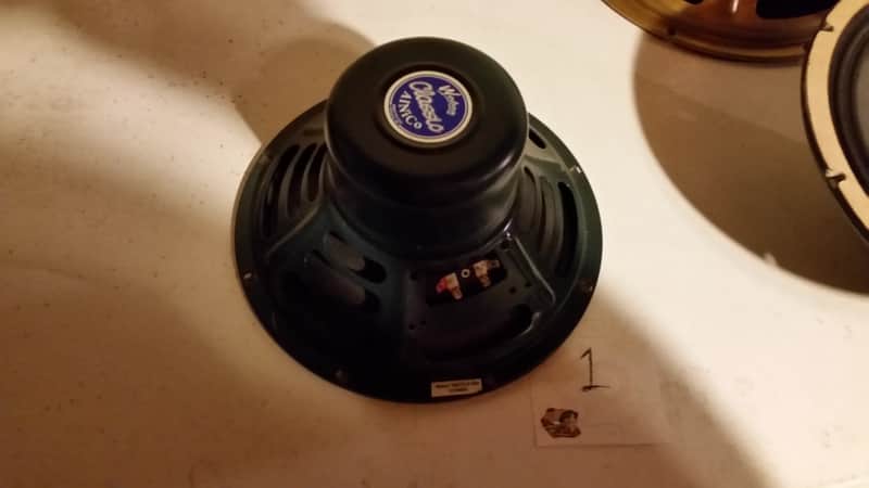 Weber 10A125 10" AlNiCo Speaker, 30W, 8 ohm, undoped (1) image 1