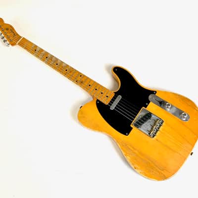 Fender Telecaster 53 Heavy Relic Paul Waller Masterbuilt 2024 Custom Shop Butterscotch Blonde image 7