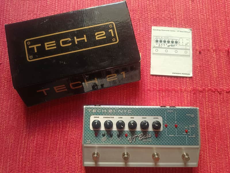 Tech 21 VT Bass Deluxe 2010s - Brushed Aluminum image 1