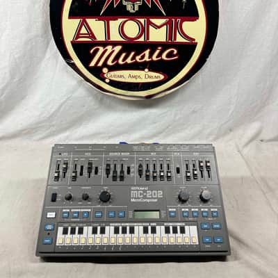 Roland MC-202 mc202 MicroComposer micro composer Monophonic Analog Synthesizer / Sequencer Module with power supply mod - Local Pickup Only image 1