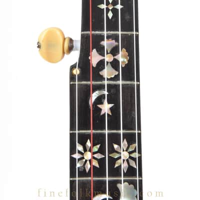 1900s UNKNOWN PRESENTATION 5-STRING BANJO image 2