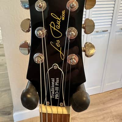 Epiphone Les Paul Traditional PRO-III Plus Limited Edition 2018 - Heritage Cherry Sunburst image 5