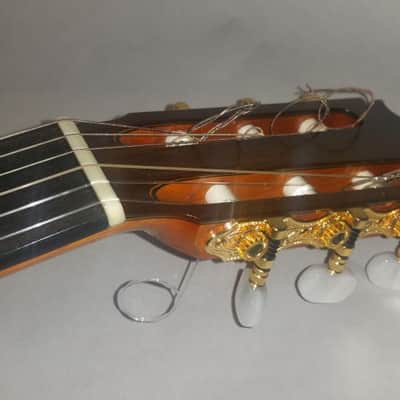 2015 Salvador Castillo Blanca Concert Flamenco Guitar w/ HSC image 12