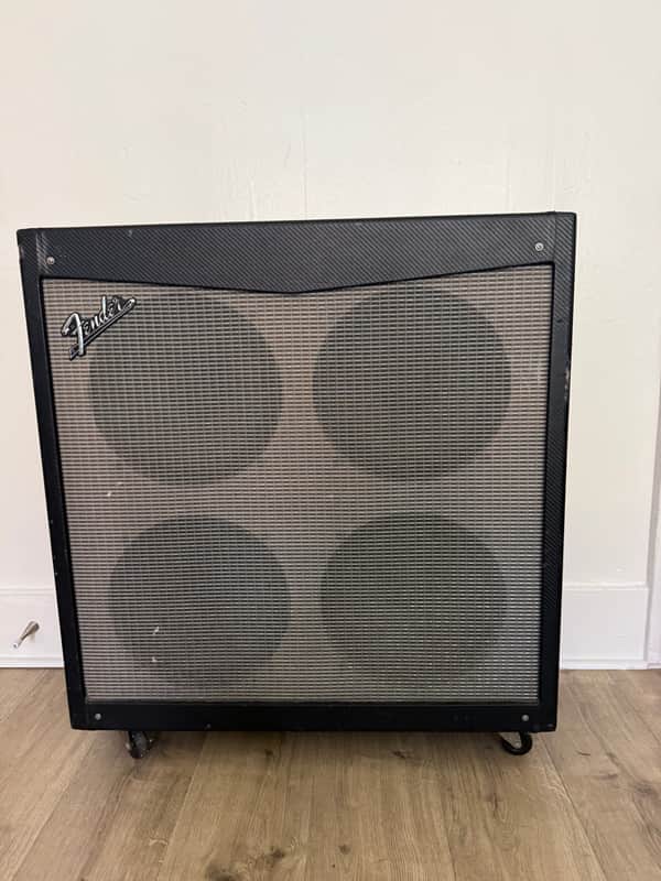 Fender Mustang V 412 V.2 200-Watt 4x12" Guitar Speaker Cabinet 2013 - 2016 - Black image 1