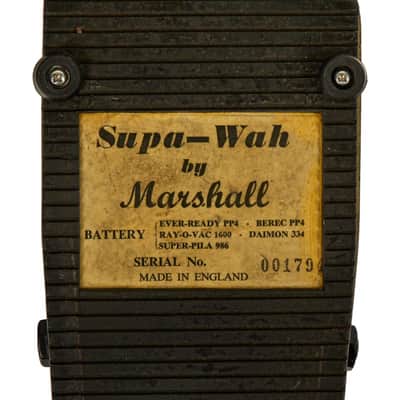 Marshall Supa-Wah (Pre-Owned, Late 60's-Early 70's, VG+) #001794 image 6