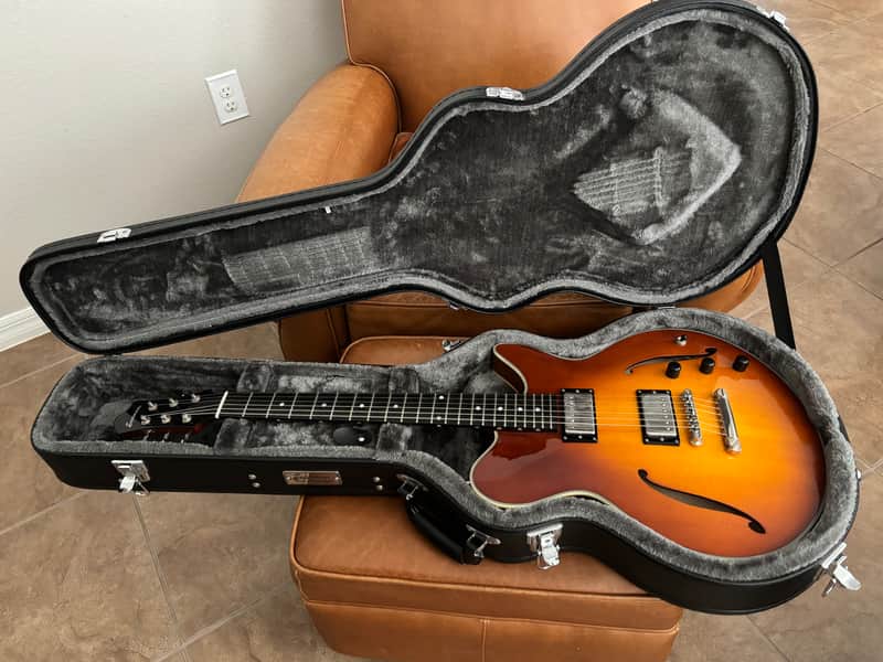 Eastman Romeo 2021 - Lollar Pickups Gold Burst Electric Guitar image 1