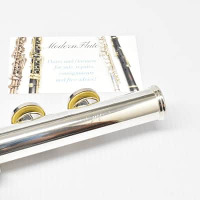Used Jupiter Capital Edition Student Flute Silver Plated Offset G & C Foot w/ D# Roller Just Serviced image 13