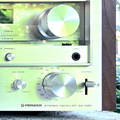 Pioneer SX-1080 Stereo Receiver, Professionally Serviced, Excellent Operation Bild 5