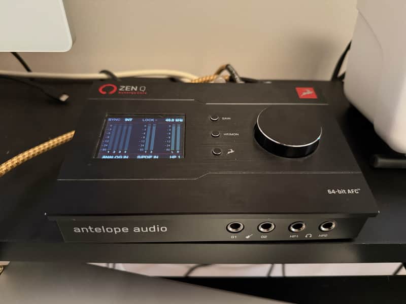 Antelope Audio Zen Q Synergy Core Thunderbolt 3 Audio Interface 2021 - Present - Black image 1