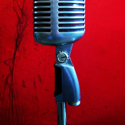 Vintage 1960's Shure 55S Unidyne dynamic cardioid microphone multi Z w accessories Elvis 55SW 556S 55 image 13