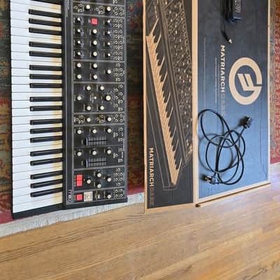 Moog Matriarch Dark 49-Key Semi-Modular Analog Synthesizer 2020 - Present - Black / Black Panel