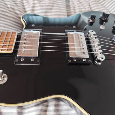 Guild M-75 Bluesbird 1973 Black w / OHSC 1973 - Black image 4