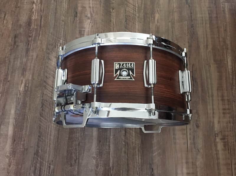 Tama RW256 Superstar Mastercraft Rosewood 6.5x14" Snare Drum 1980 - 1987 image 3