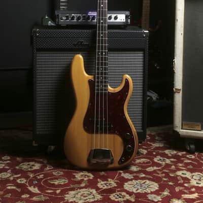 Vintage 1975 Greco Precision Bass PB-420, Made in Japan (Matsumoku) - Natural Ash image 1