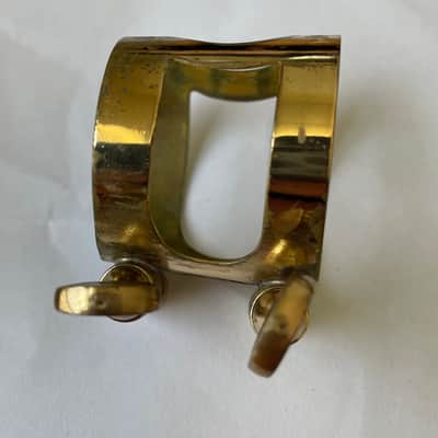 Vintage Selmer Paris Alto Saxophone Ligature and Cap Set - Listing #1 image 4