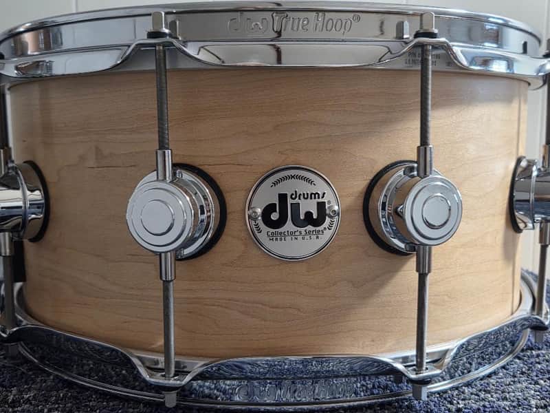 DW Collector's Series Solid Maple 6.5x14" Snare Drum *Rare* image 1