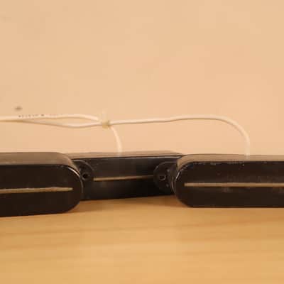 70’s Bill Lawrence L-250 Rail Strat Guitar Pickup Black Set HOLY GRAIL image 4