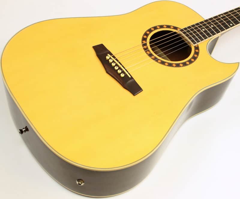 1998 Ibanez PF300CE-NT Dreadnought Acoustic-Electric Guitar | Reverb