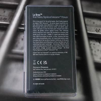 Seymour Duncan Brad Paisley Signature La Brea Tele Neck Pickup - Nickel image 2