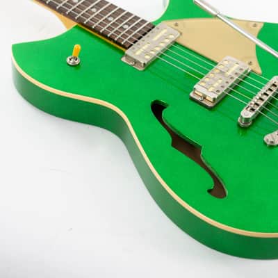 Fano Alt De Facto RB6 Thinline 2023 Candy Green Sparkle Light Distress image 16