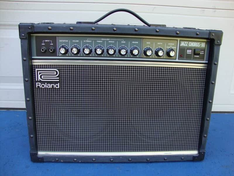 Roland JC-90 Jazz Chorus 85 watt Guitar Amp Combo - Tested! image 1