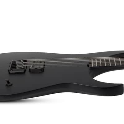 Schecter Diamond Series KM-6 MK-III EX Satin Black Open Pore 28” Baritone 6-String (2025) image 13