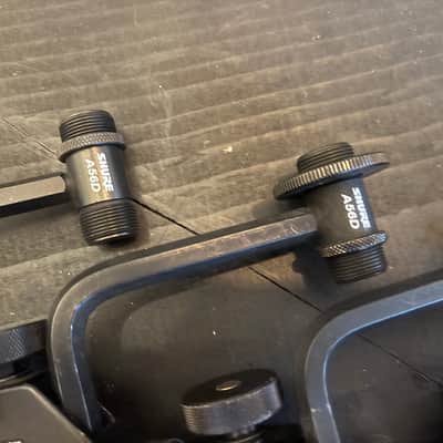 4x Shure A56D Universal Drum Mic Mount Clamp - Black - SET OF 4 image 2