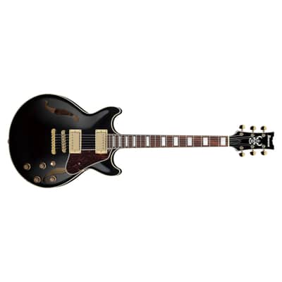 Ibanez AM73G AM Artcore Semi-Hollow Guitar - Black image 3