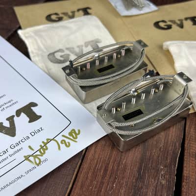 General Vintage Tone 1957 - 1959 Zebra PAF Humbucker set hand made Scatter with True vintage covers image 3