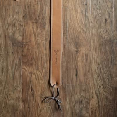 Martin Ball Glove Leather and Suede Guitar Strap 2010s - Brown image 1