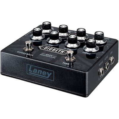 Laney Digbeth Series Bass Pre-Amp Effects Pedal Regular Black image 3