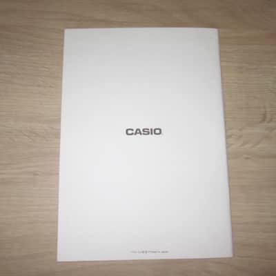 Casio CZ-3000 Vintage Synthesizer -Original Manual Package-Rare - 1986 -Brochure image 12