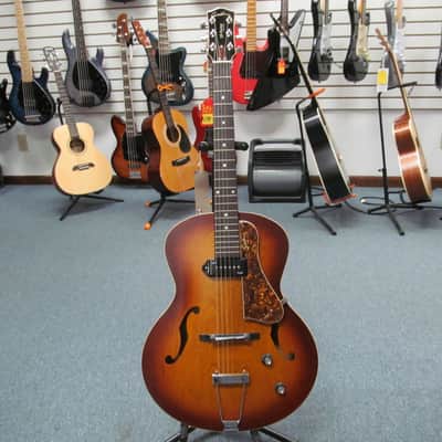 Godin 5th Avenue Kingpin Hollow body Electric Guitar - Cognac Burst image 3