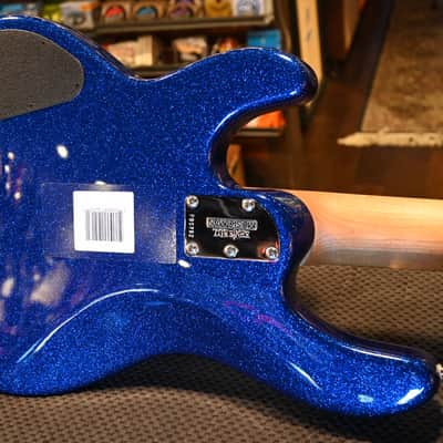 Ernie Ball Music Man Stingray Special HH Tectonic Blue Sparkle #0792 image 8