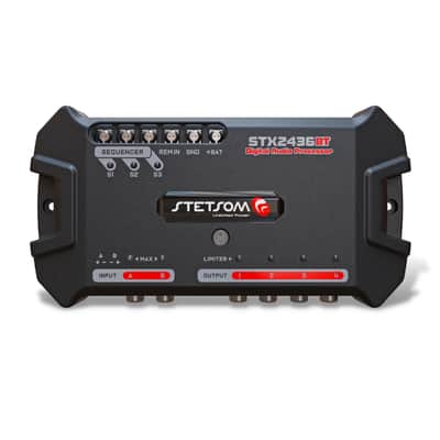 Stetsom STX2436BT Bluetooth Equalizer / Crossover 4 Output Channel with Full DSP image 3