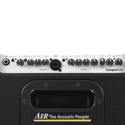 AER Compact 60 60W 1x8 Acoustic Guitar Combo Amp Black image 4
