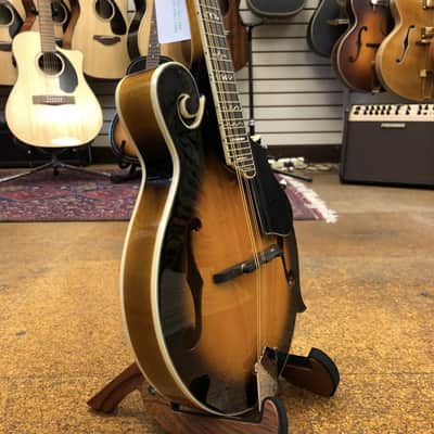 Gold Tone GM-35 F-Style Mandolin High Gloss Tobacco Sunburst w/Hard Case image 2