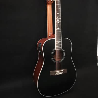 12/6 Strings Acoustic Double Neck, Double Sided Busuyi Double Neck Guitar, Travel Acoustic Guitar image 1