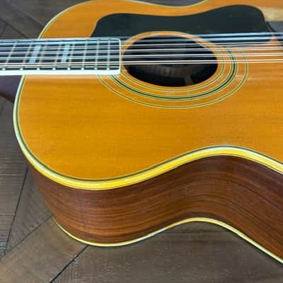 Guild F-512 Acoustic 12 String - 1975 - Natural - Original Case image 6