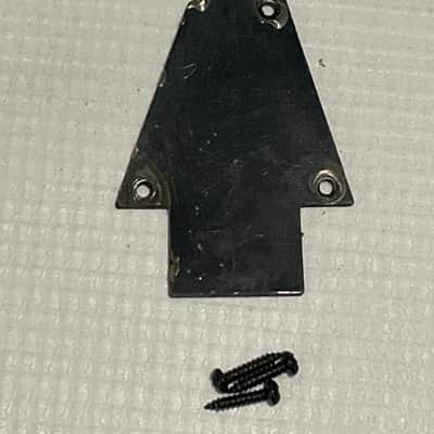 2000's Korean Ibanez RG & S Series Electric Guitar Black Truss Rod Cover 1 Ply image 1