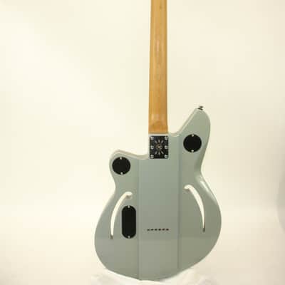 Reverend Airsonic HB Electric Guitar, Metallic Silver Freeze image 12