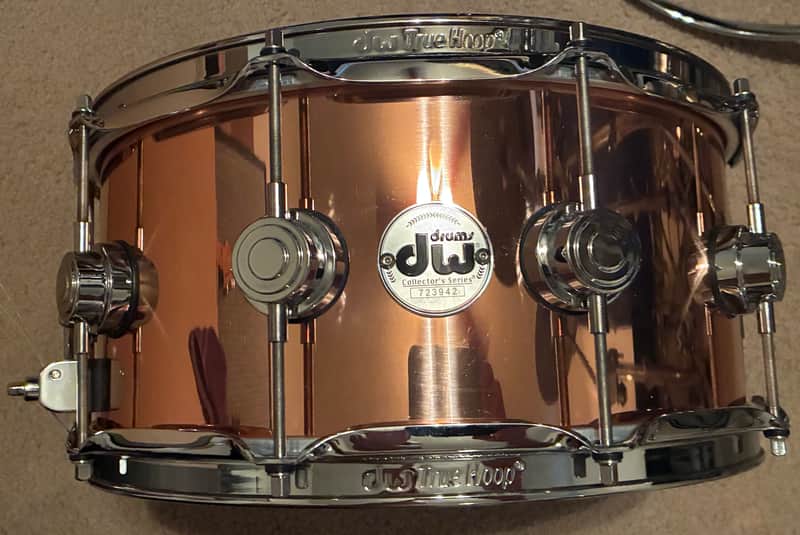 DW Collector’s Copper 3mm 6.5x14 Snare Drum image 1