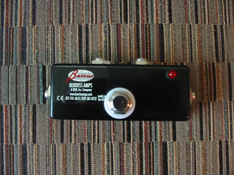 Burriss Amps The Chaloopa true-bypass switch pedal, amp selector, effects loop - mint image 1