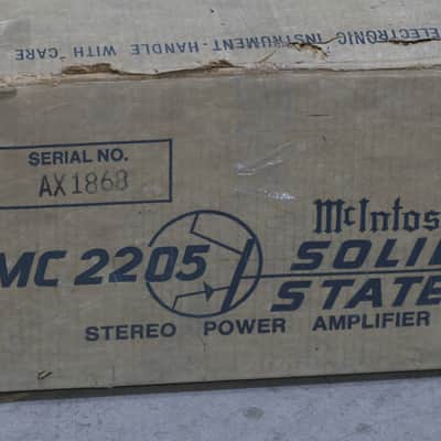 McIntosh MC2205 Solid State Amplifier - 200WPC image 6