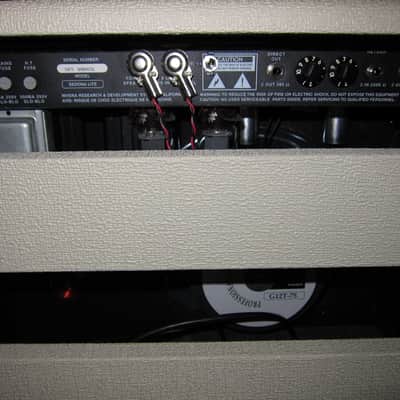 Rivera Sedona Lite 55-Watt 1x12" Acoustic and Electric Guitar Combo 2015 Pearl White with Split Gri image 9